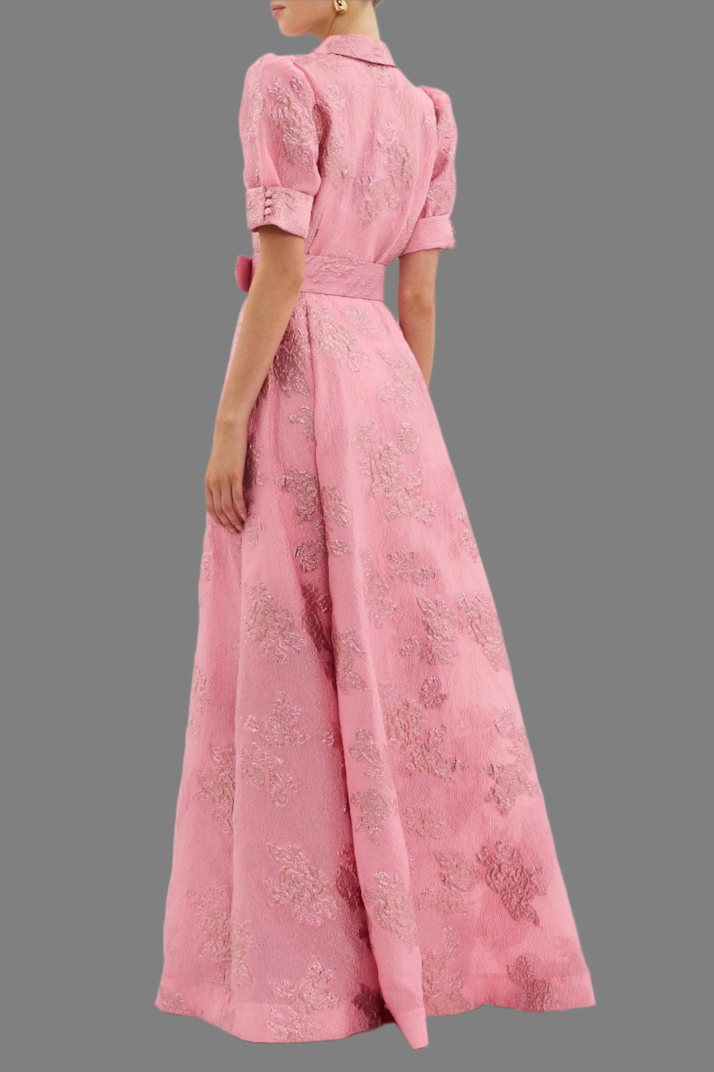 Anabella™ - Short Puff Sleeves Dress